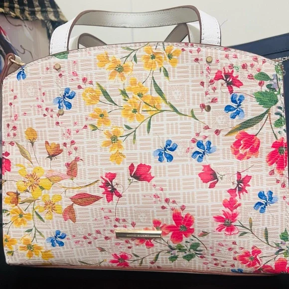 Anne Klein Multicolor Floral Shoulder Bag - Picture 5 of 12